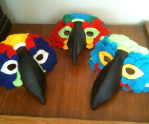 Macaw Mask